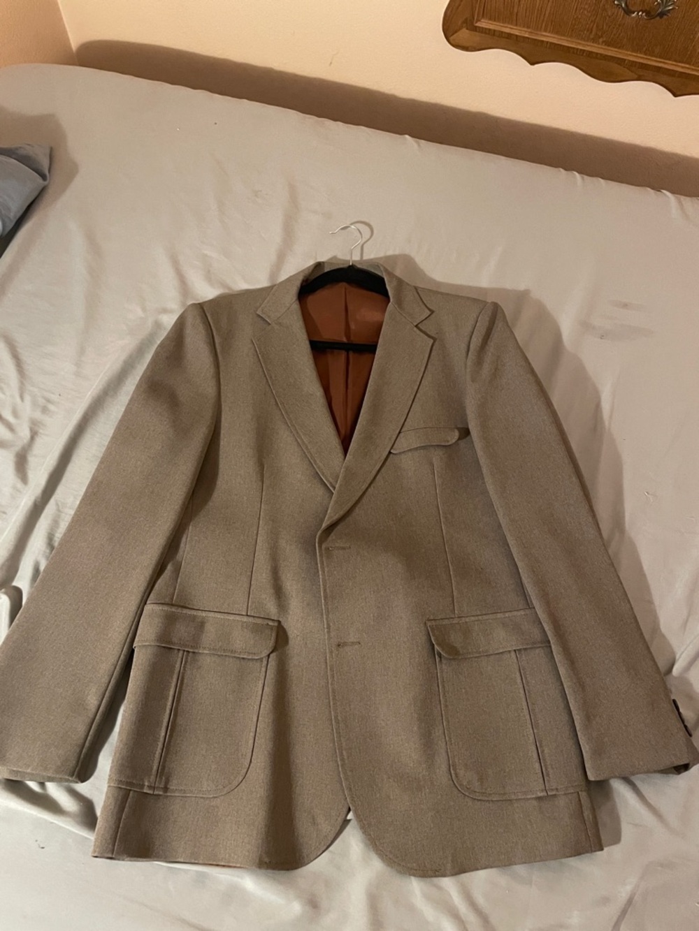 Angels Light Brown Men's Sport Coat Blazer